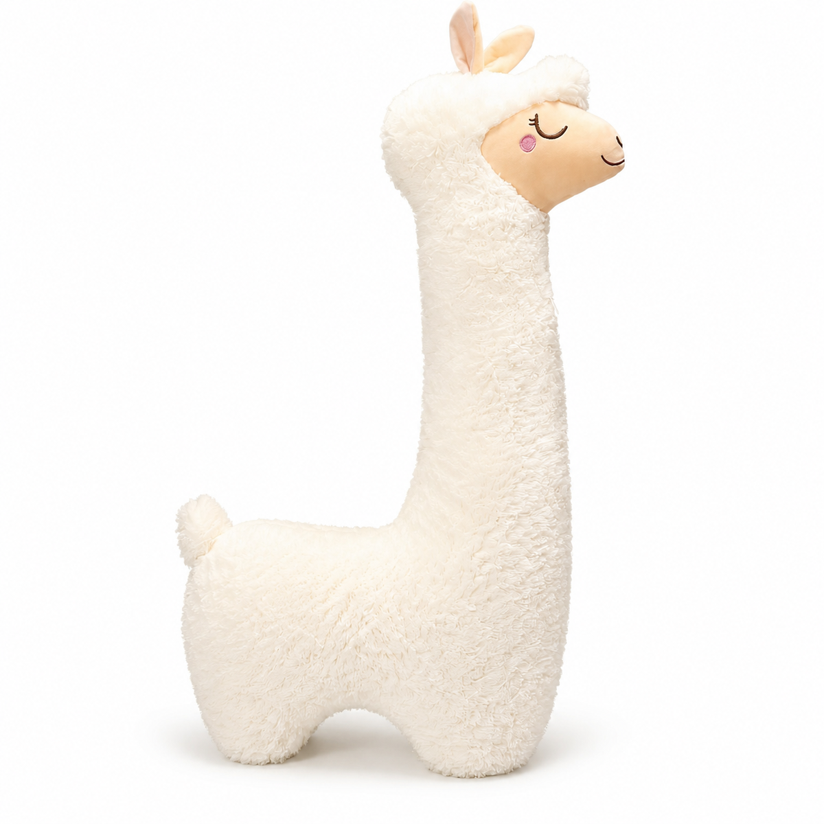 Lama Kuscheltier XXL 75-130 cm - 100cm / Weiß · 75cm / Weiß · 130cm / Weiß