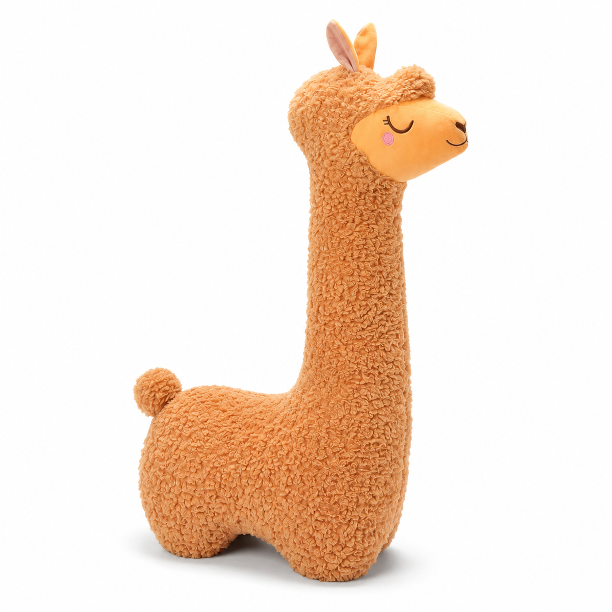 Lama Kuscheltier XXL 75-130 cm - 100cm / Braun · 75cm / Braun · 130cm / Braun