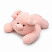 Rosa Gewichtetes Schwein Kuscheltier - 30 cm · 45 cm · 65cm