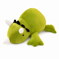 Grünes Gewichtetes Dino Kuscheltier - 38cm · 60cm