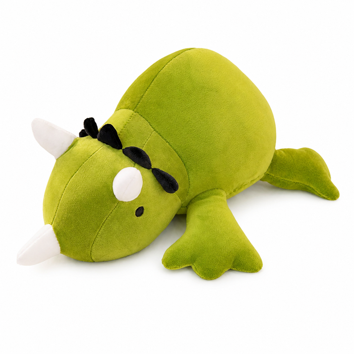 Grünes Gewichtetes Dino Kuscheltier - 38cm · 60cm