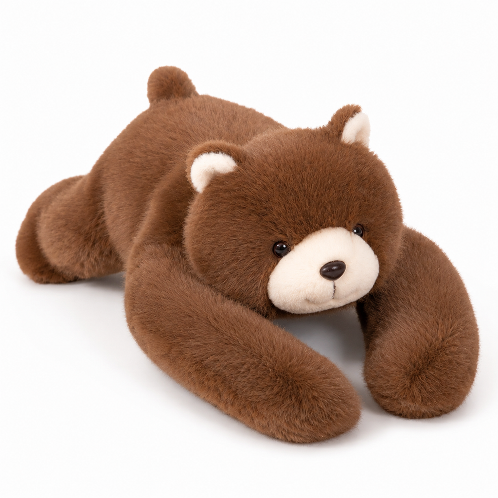 Bär Kuscheltier mit Gewicht beruhigend braun - 30 cm · 45 cm