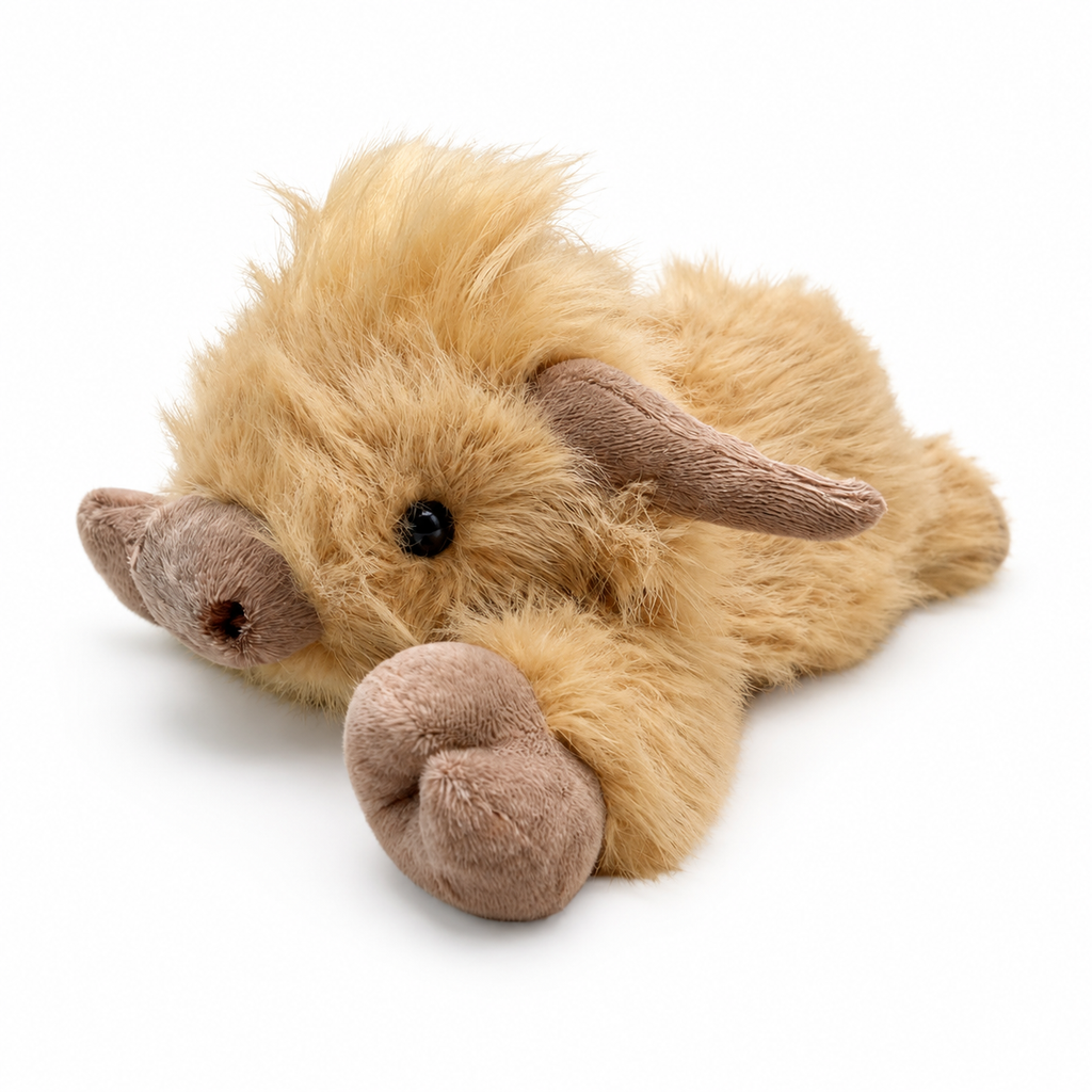 Hochlandrind Kuscheltier mit Gewicht - 35 cm · 45 cm · 53cm