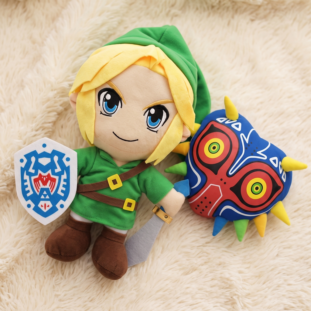 Link Zelda Kuscheltier Majora's Mask 31cm - Detail Material