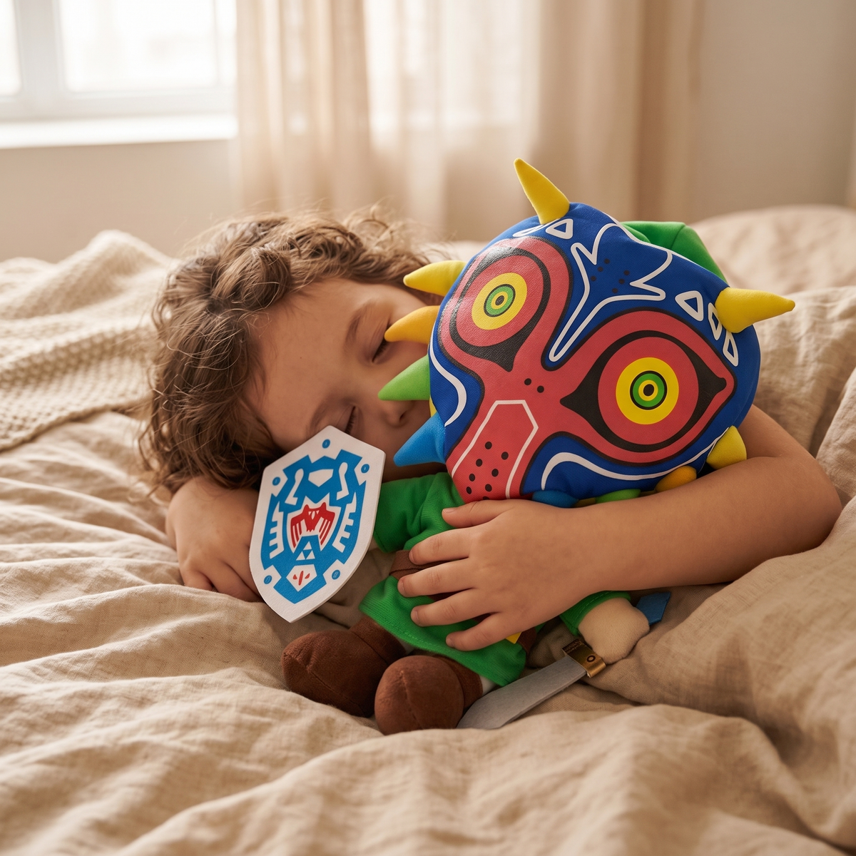 Link Zelda Kuscheltier Majora's Mask 31cm - Verwendung gemütlich drinnen