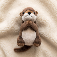 Otter Kuscheltier Betend 19 cm - Detail Material