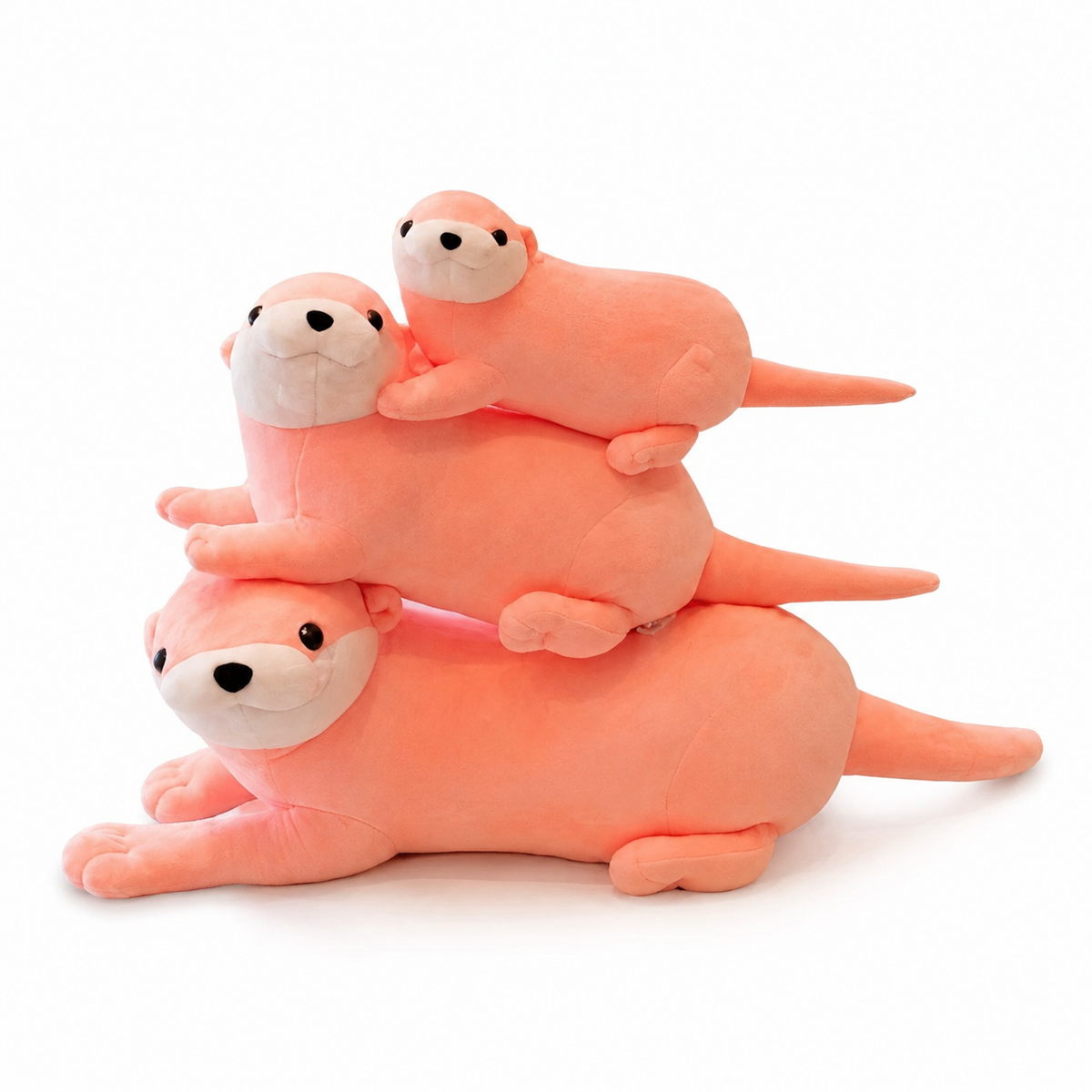 Otter Kuscheltier Rosa Weich - 40cm · 60cm · 80cm