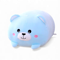 Blauer Kawaii-Bär Kuscheltier ganz weich
