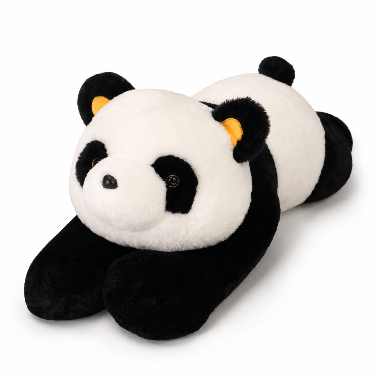 Panda Kuscheltier XXL mit Gewicht schwarz-weiß - 65cm · 80cm · 100cm · 120cm