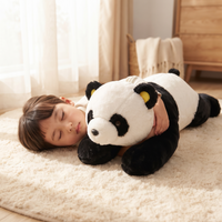 Panda Kuscheltier XXL mit Gewicht schwarz-weiß - Verwendung gemütlich drinnen