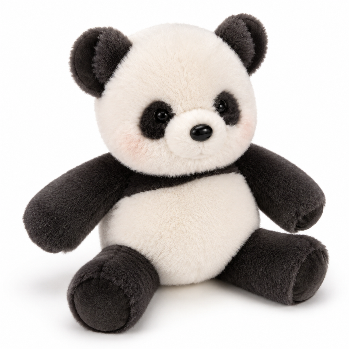 Panda Kuscheltier läuft ohne Batterie 45-60 cm - 45 cm / Schwarz · 60 cm / Schwarz
