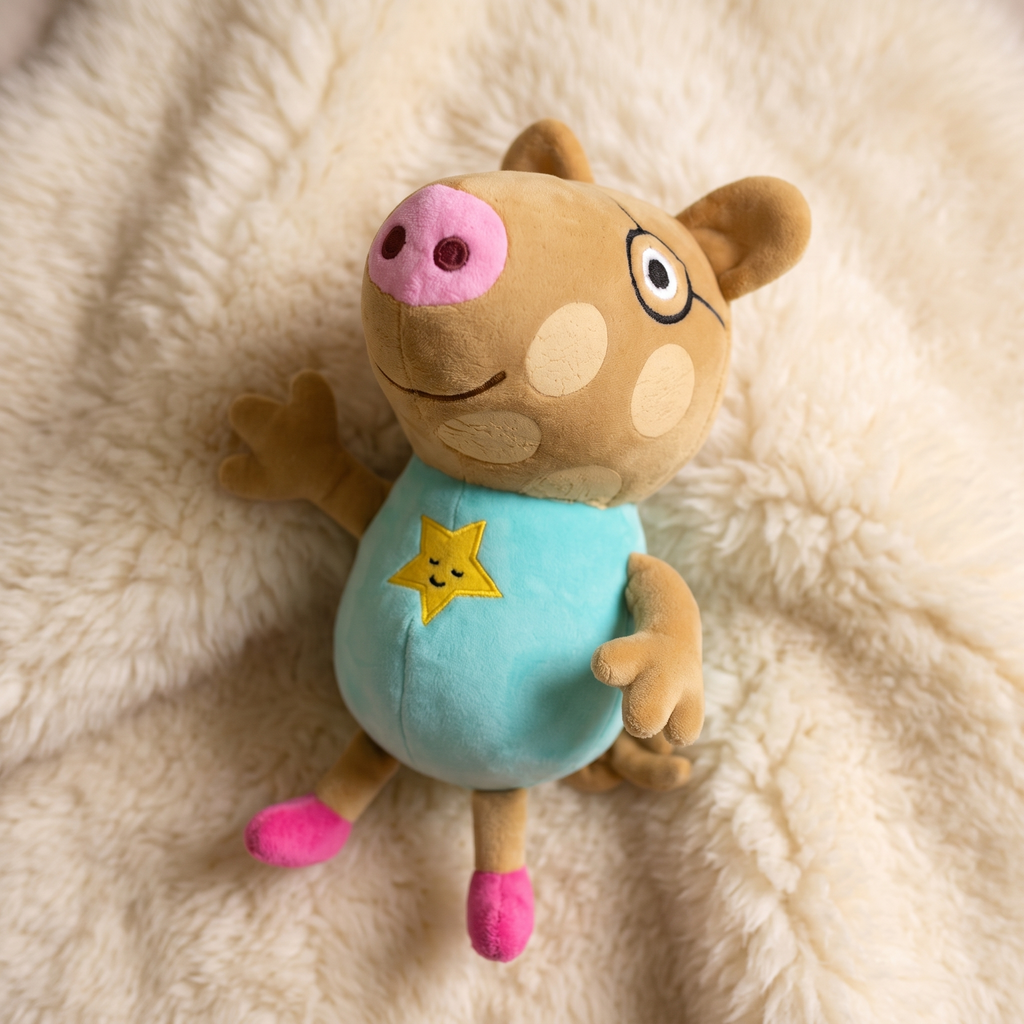 Pedro Pony Kuscheltier Peppa Pig 19 cm - Detail Material