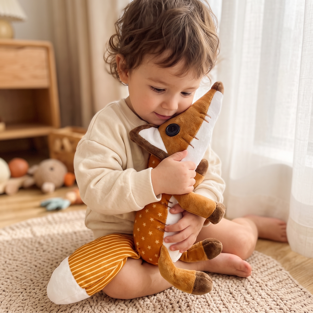 Fuchs Kuscheltier Der Kleine Prinz 40 cm - Anwendung gemütlich Innenbereich