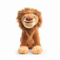 Mufasa Kuscheltier König der Löwen 28 cm - Weißer Hintergrund frontal
