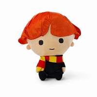 Ron Weasley Kuscheltier 30cm Kawaii-Stil - Weißer Hintergrund frontal