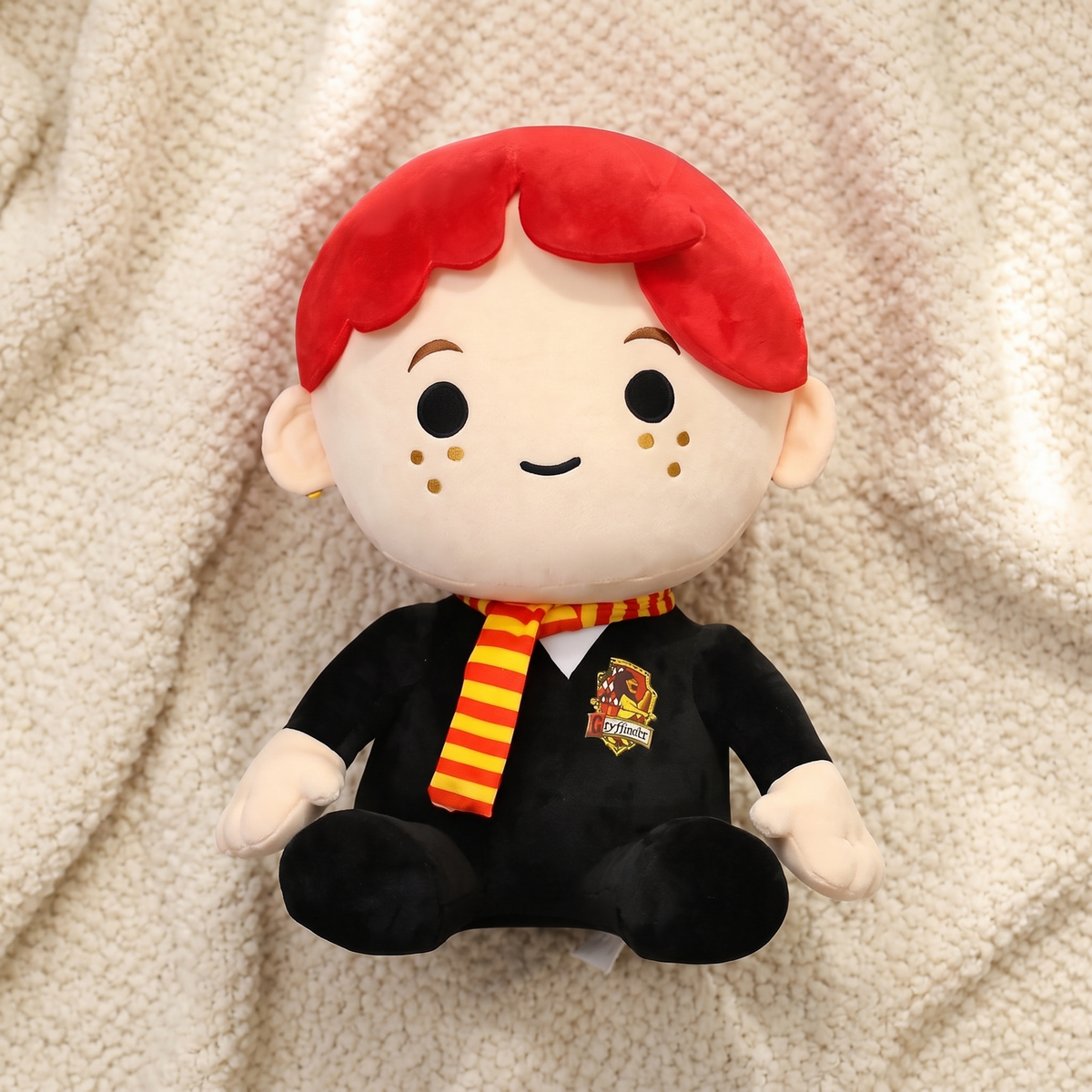 Ron Weasley Kuscheltier im Zaubererumhang - Detail Material