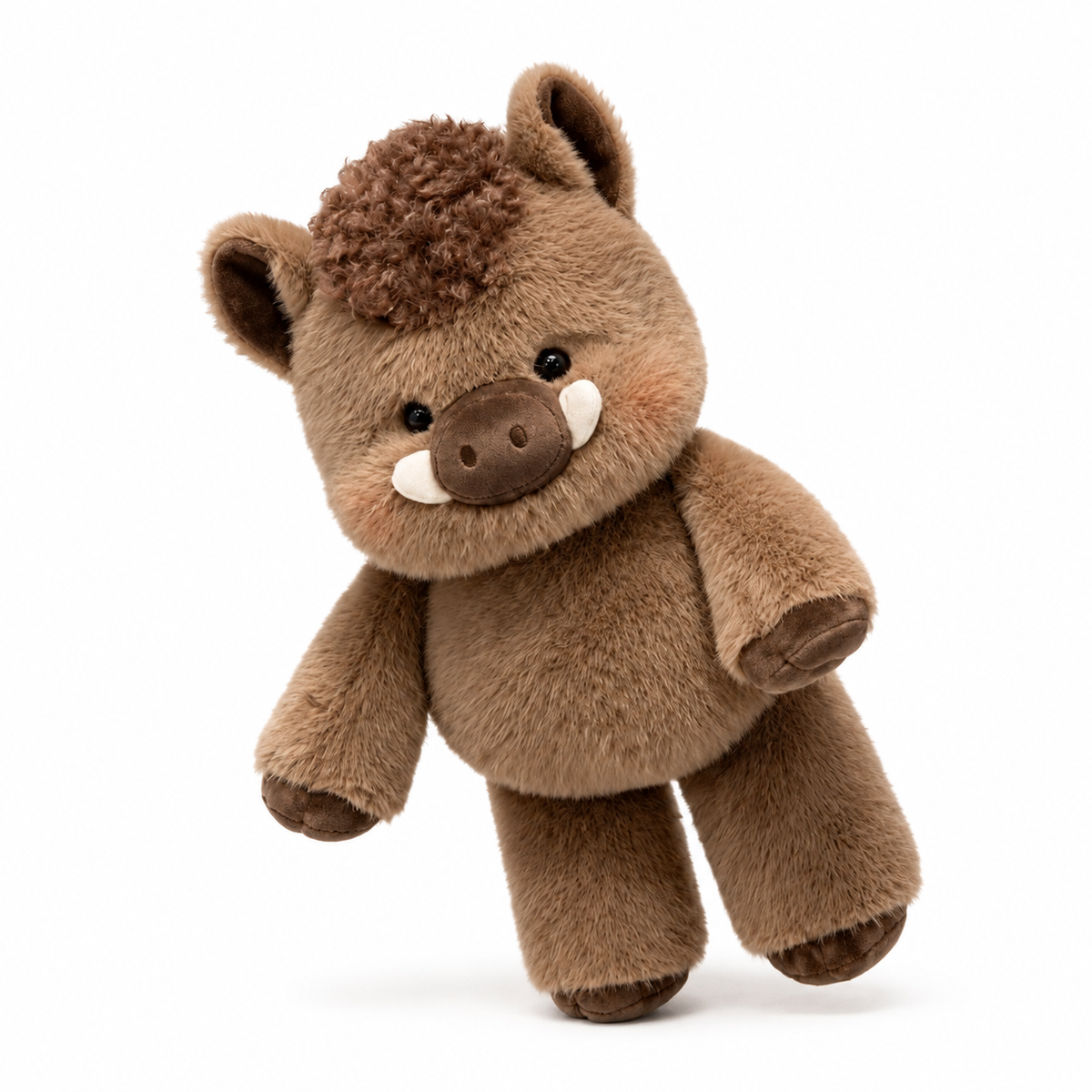 Wildschwein Kuscheltier interaktiv läuft - 45 cm / Braun · 60 cm / Braun