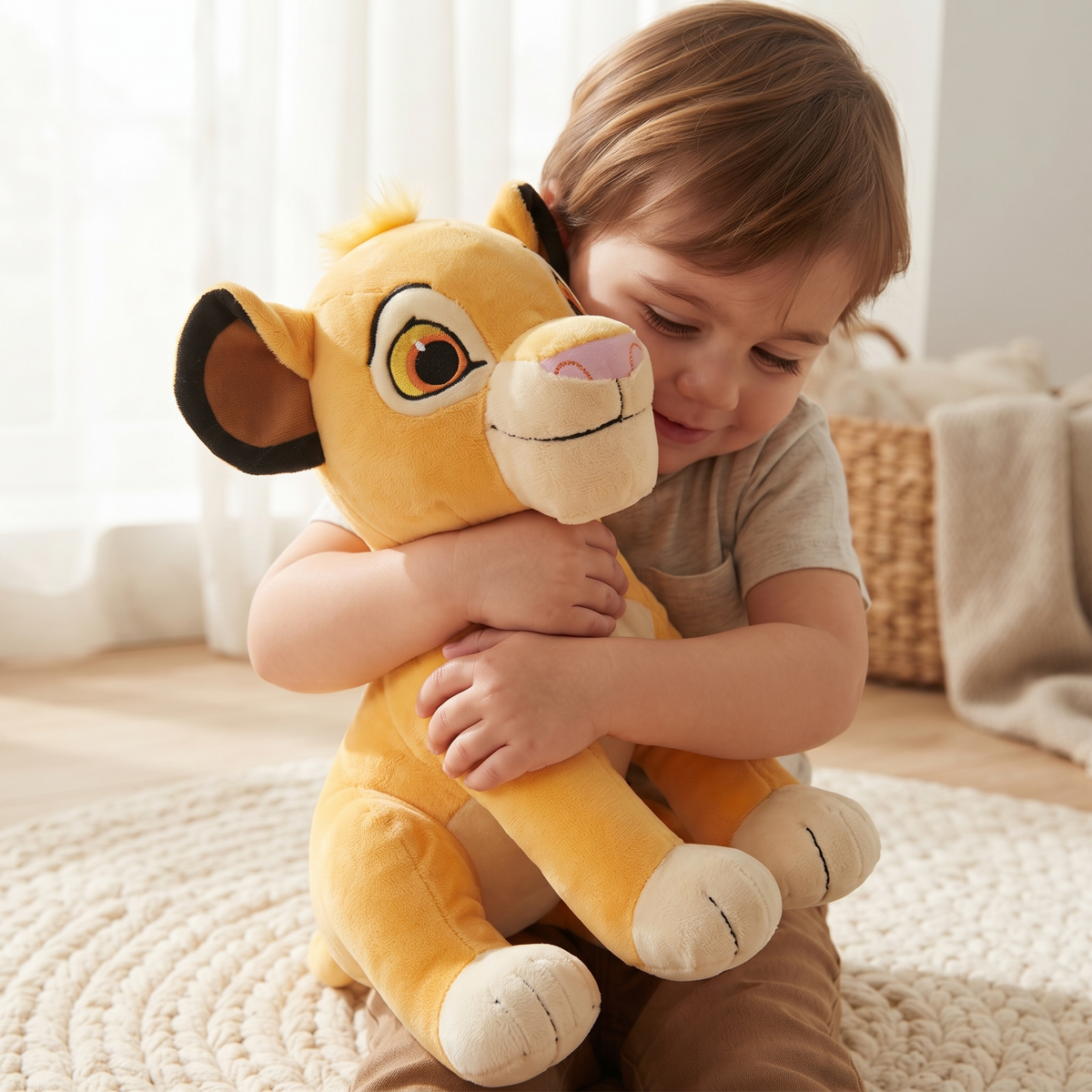 Simba Kuscheltier 30 cm König der Löwen - Gemütliche Nutzung drinnen