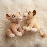 Simba und Nala Duo König der Löwen Kuscheltier 26cm - Detail Material