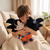 Son Goku Kuscheltier Dragon Ball mit Saugnapf - Verwendung gemütliches Interieur
