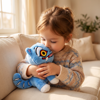 Blauer Tiger Kuscheltier K-Pop Demon Hunters - Anwendung, gemütliches Zuhause
