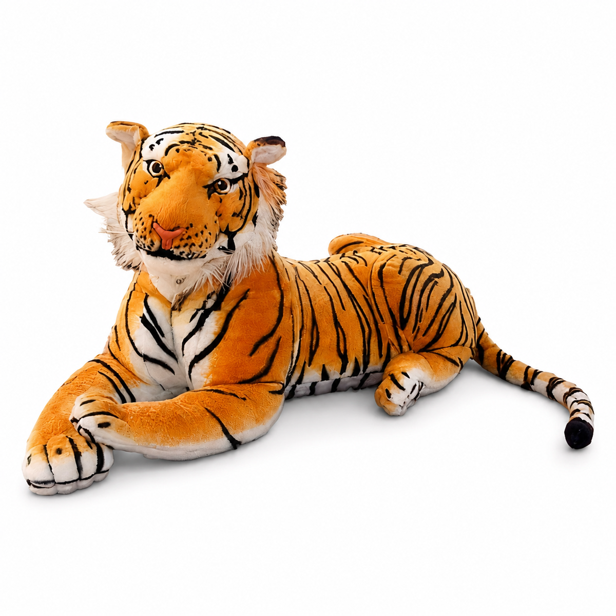 Tiger Kuscheltierkissen XXL gemütlich - 50-55 cm · 65-70 cm