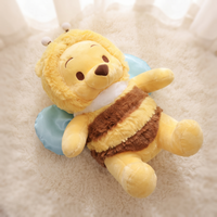Winnie Puuh Kuscheltier im Bienenkostüm 50 cm - Detail Material