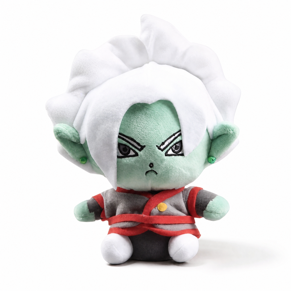 Zamasu Kuscheltier Dragon Ball 22cm - Weißer Hintergrund frontal