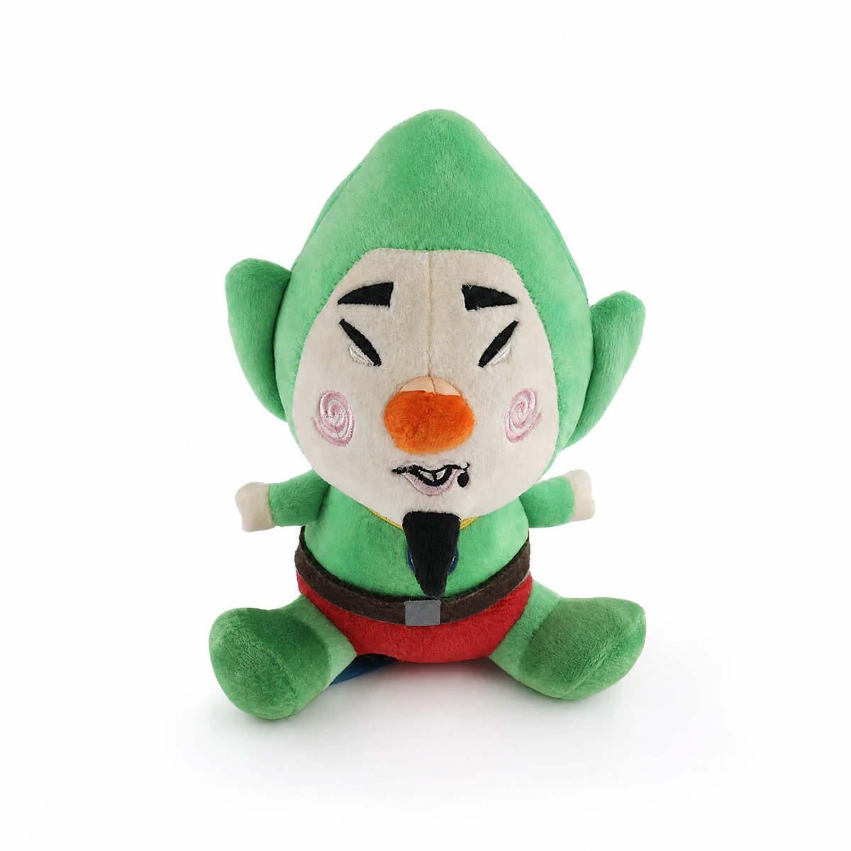 Tingle Kuscheltier Zelda Videospielfigur - Weißer Hintergrund frontal
