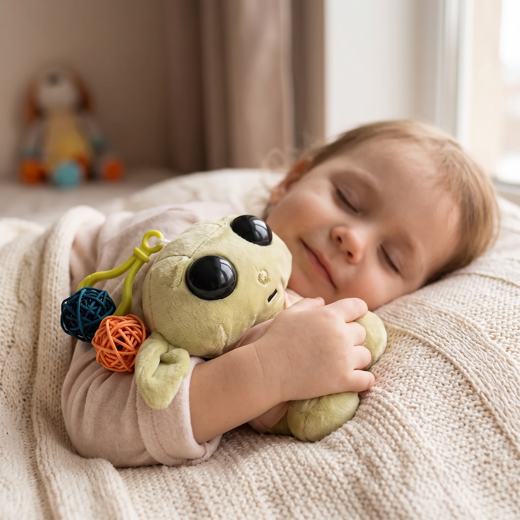 Baby Yoda Grogu Plüsch Schlüsselanhänger 11cm - Gemütlicher Einsatz drinnen
