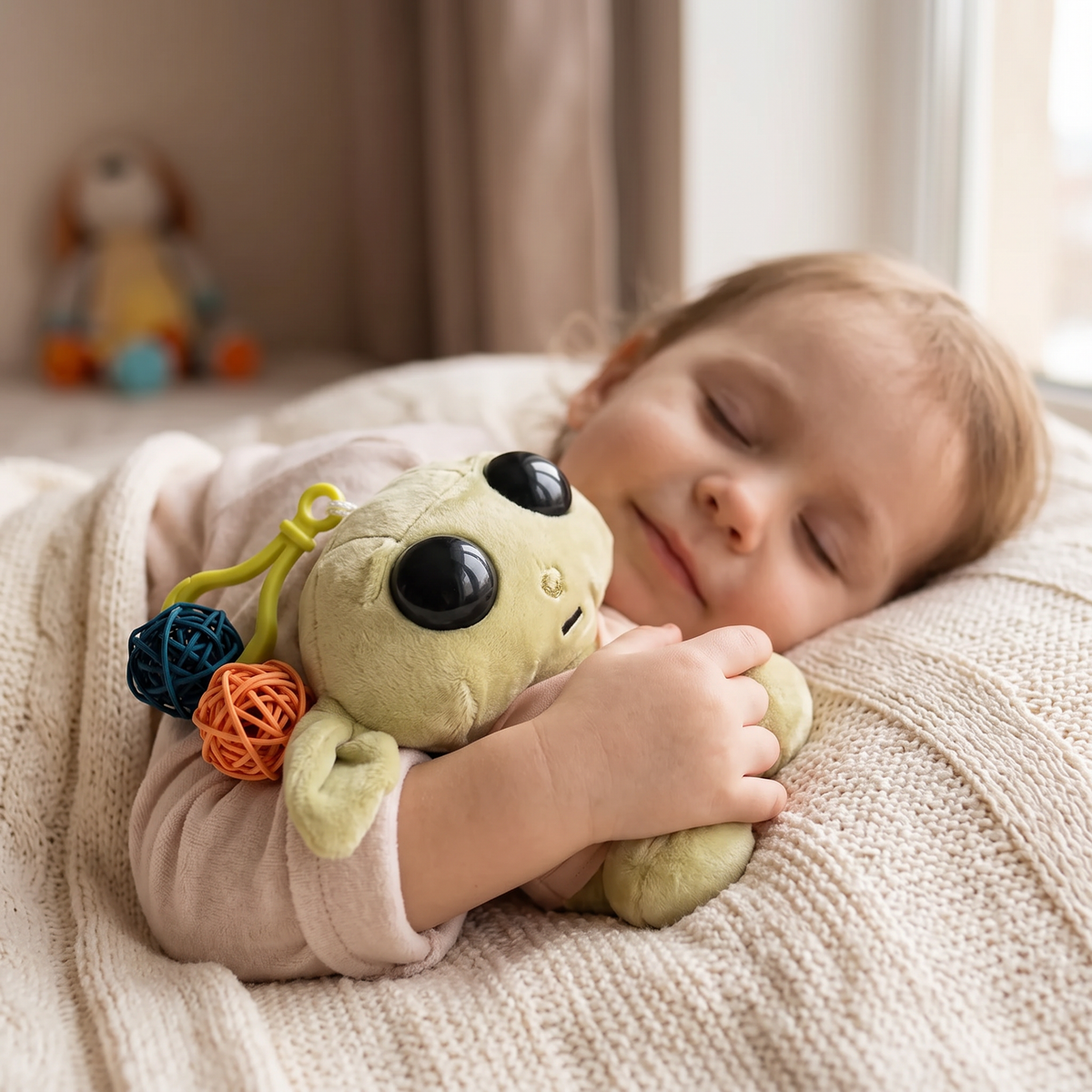 Baby Yoda Grogu Plüsch Schlüsselanhänger 11cm - Gemütlicher Einsatz drinnen
